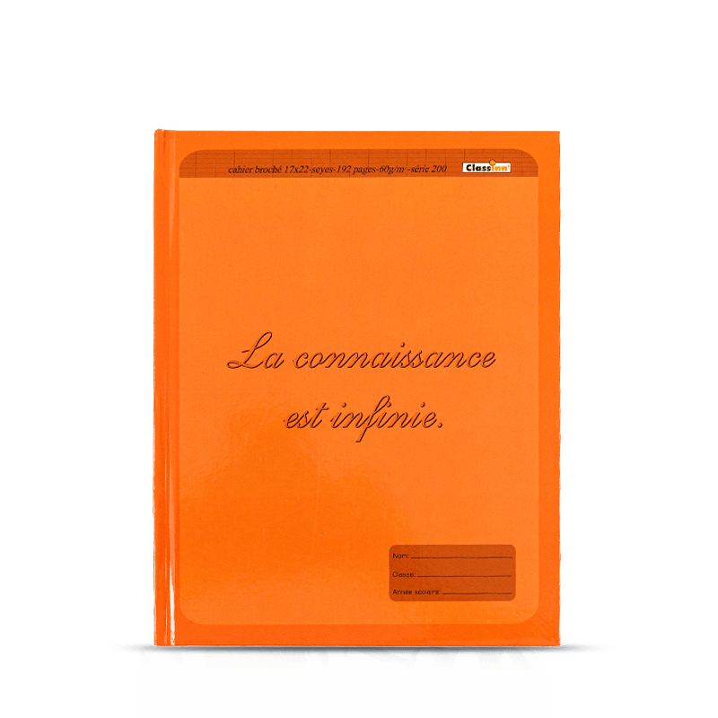 linea horizontalis Hardcover Notebook