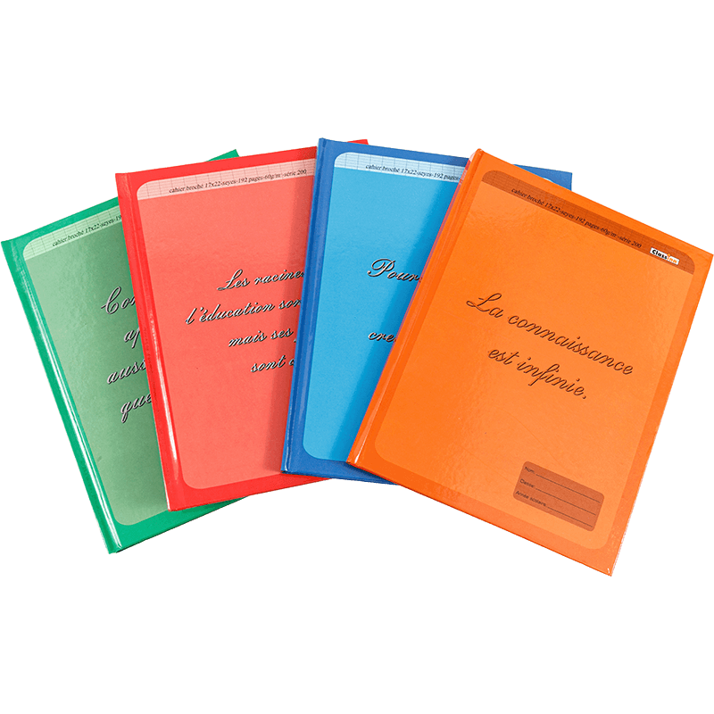 linea horizontalis Hardcover Notebook