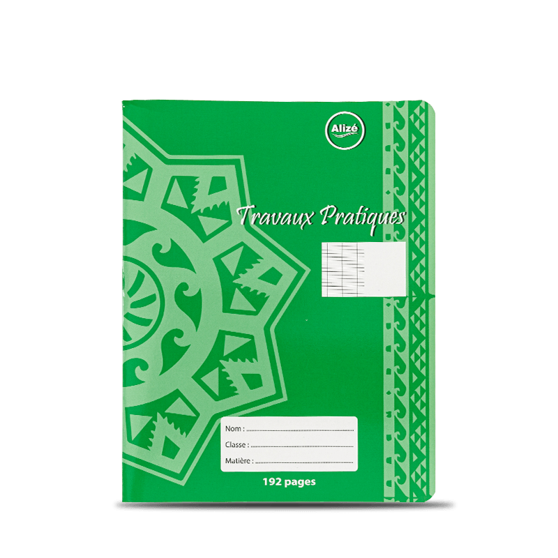 Aureus Pattern Green Exercise Book