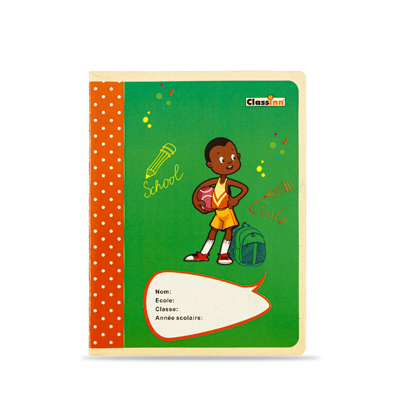 Bellus Puer Cover Green Exercise Book